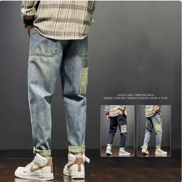 Mace | Loose fit straight jeans for men