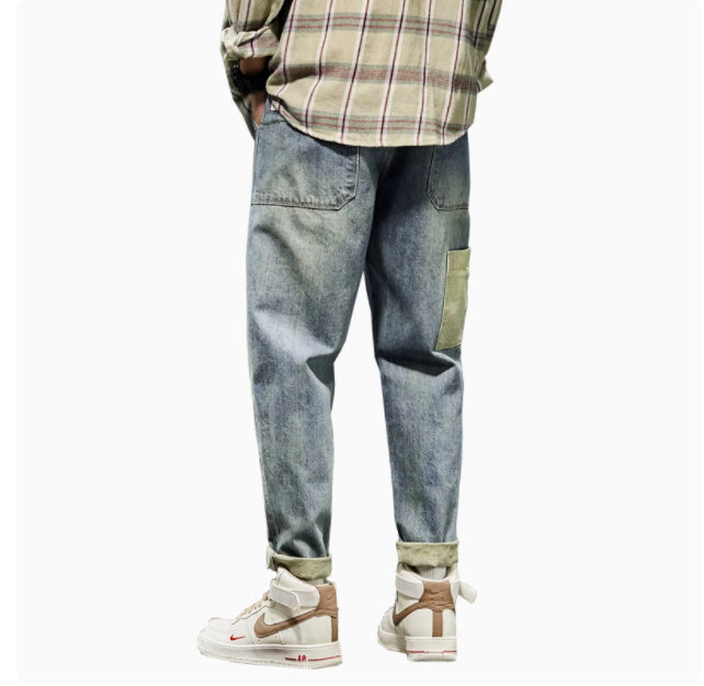 Mace | Loose fit straight jeans for men